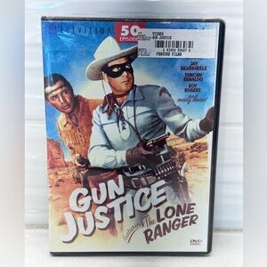 50 Western Episode Gun (DVD, 2010) Justice Featuring The Lone Ranger - Brand New
